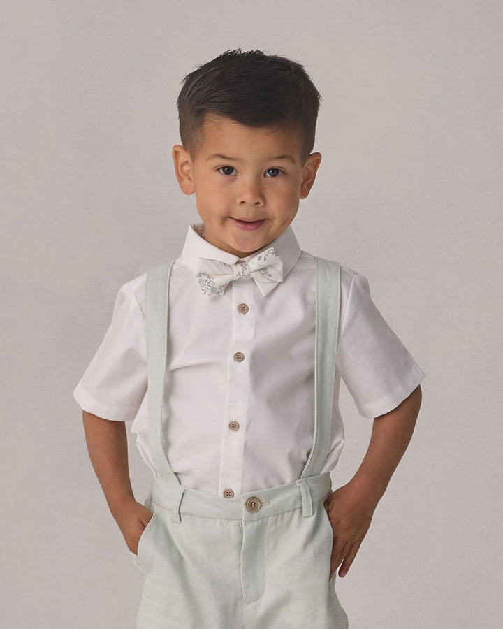 BOW TIE || FRENCH FLORAL STRIPE