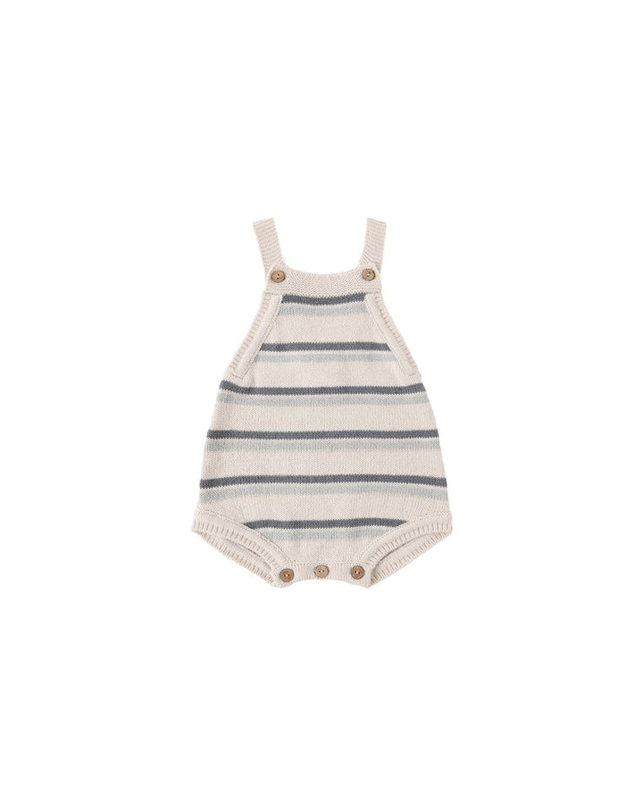 TATUM ROMPER || OCEAN STRIPE