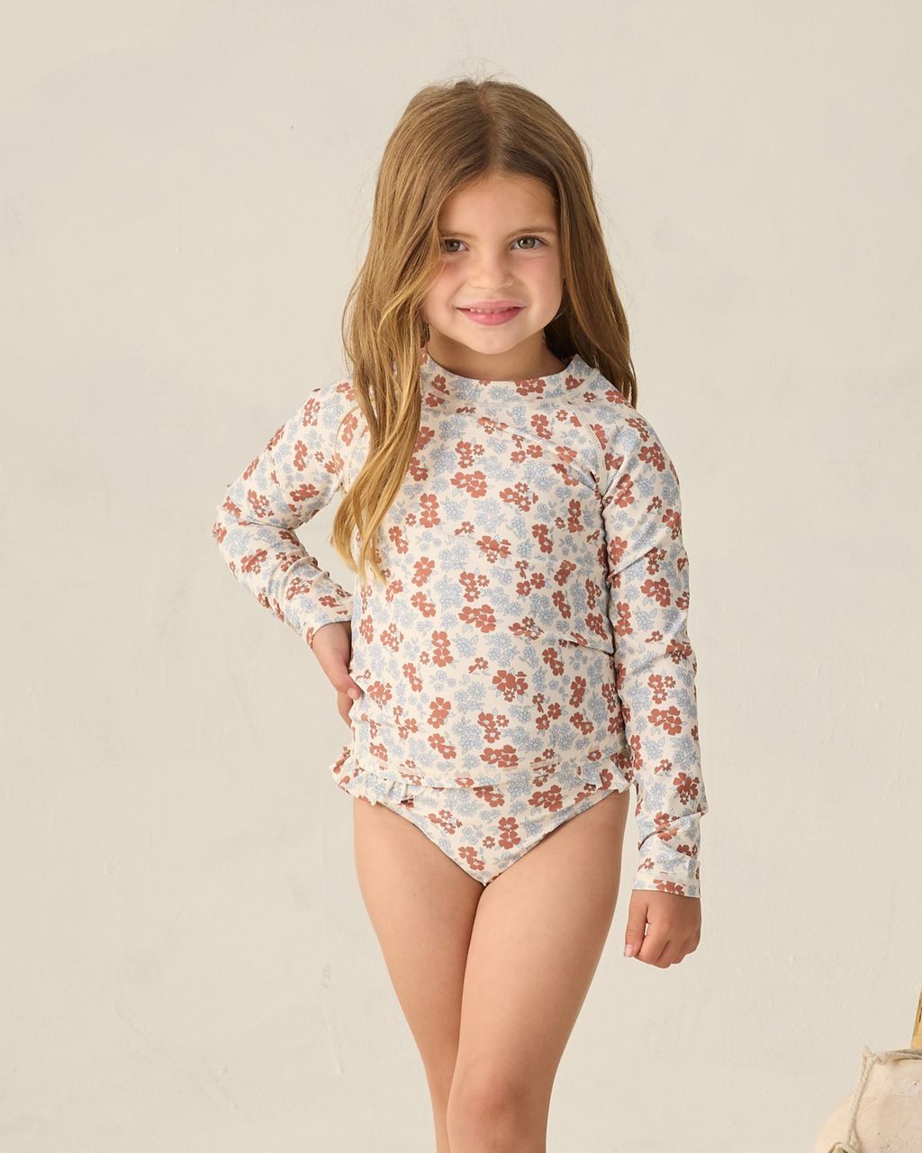 MARYN RASHGUARD SET || AMERICANA FLORAL
