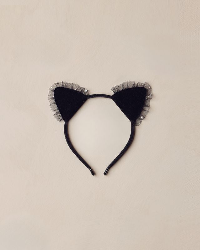 CAT HEADBAND || BLACK
