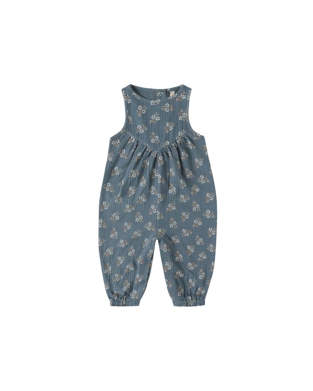 MAISIE OVERALL || BLUE FLORAL