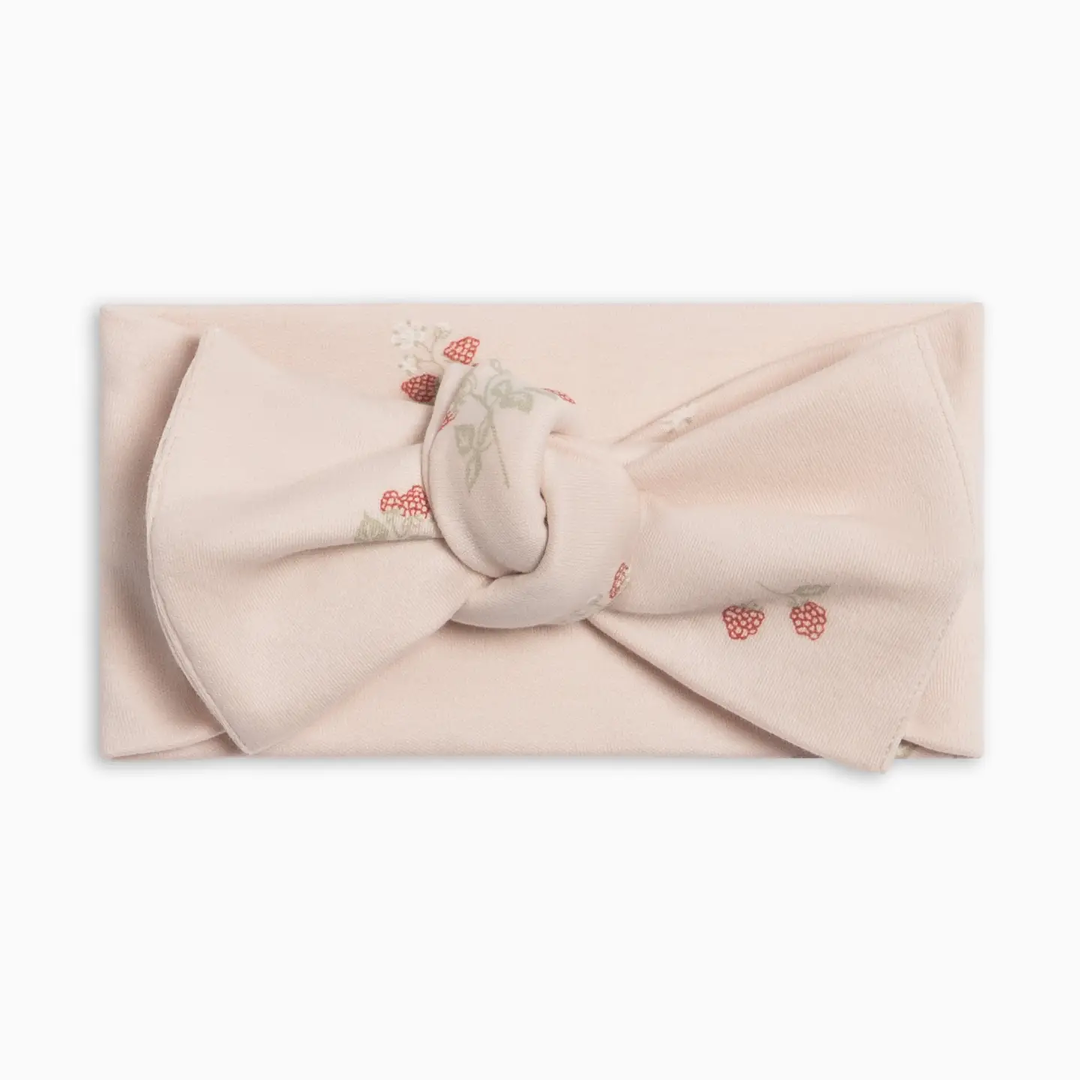 HATTIE BOW WRAP || RASPBERRIES
