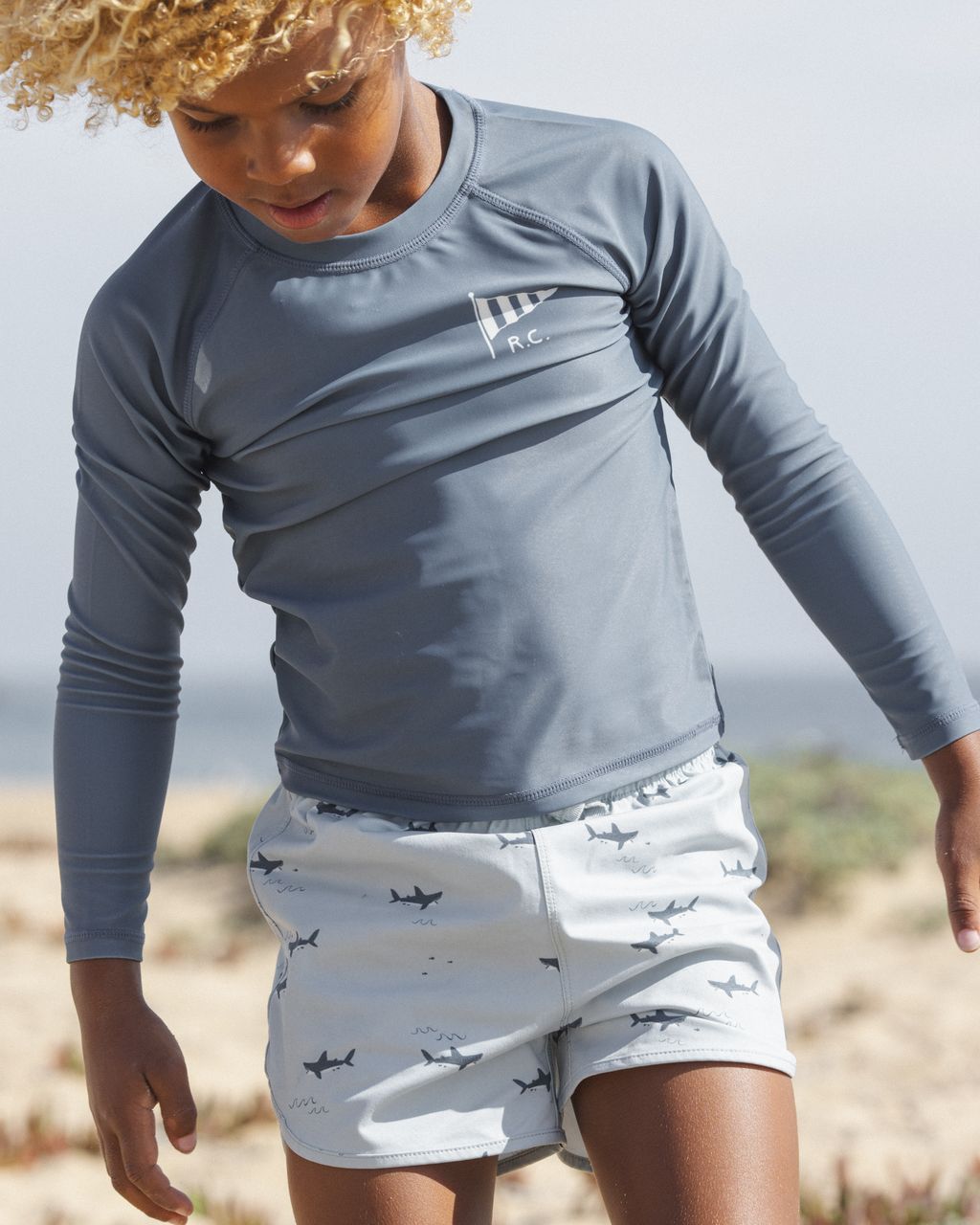 LONG SLEEVE RASHGUARD || NAVY