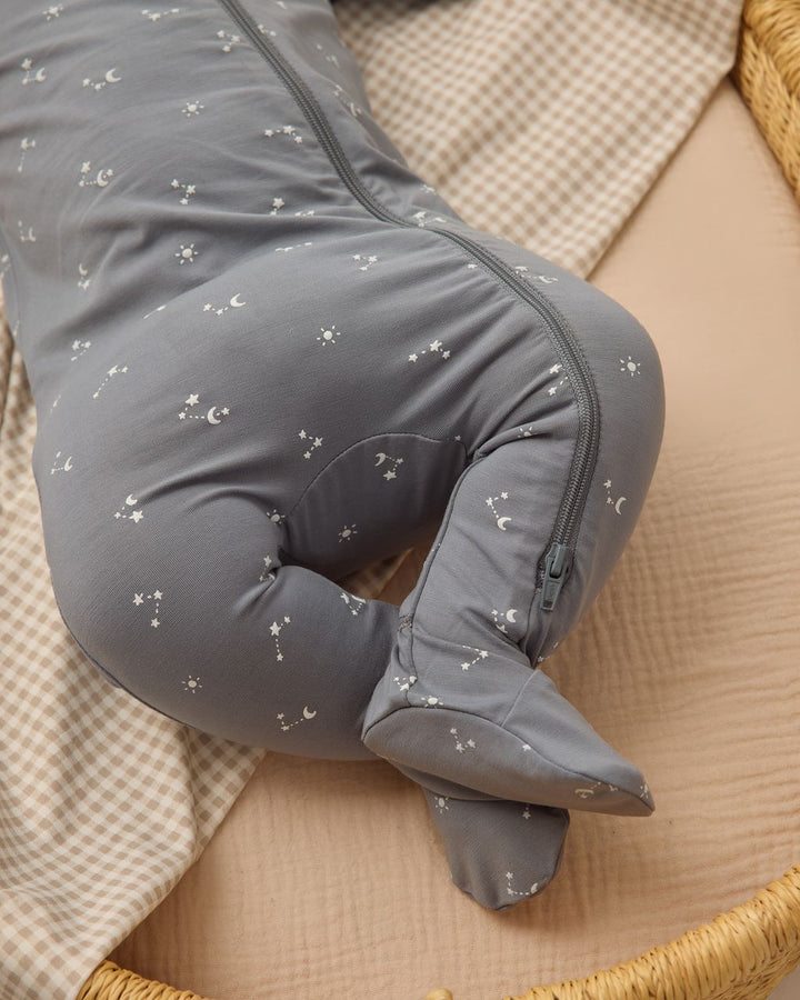 BAMBOO ZIP FOOTIE || STARLIGHT