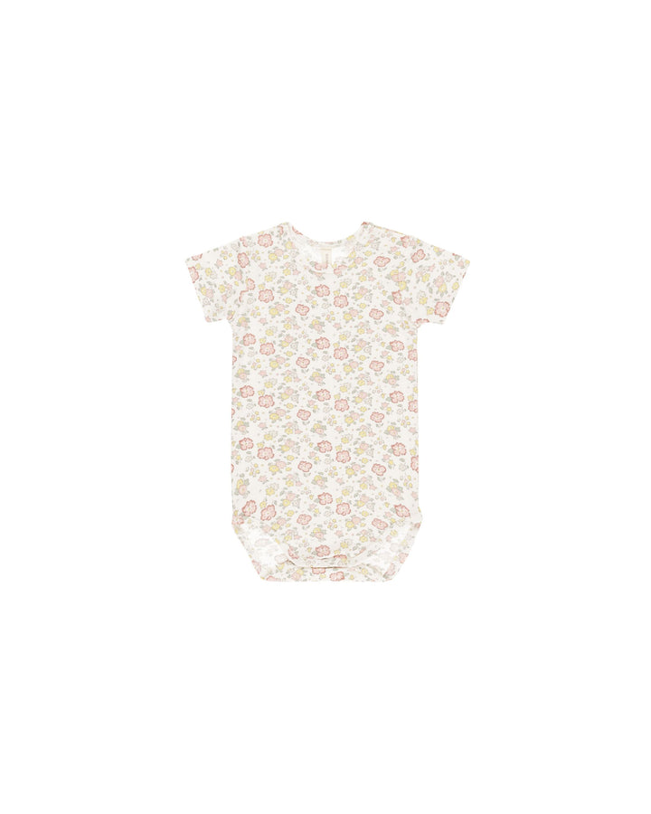 BAMBOO SHORT SLEEVE BODYSUIT || BLOOM