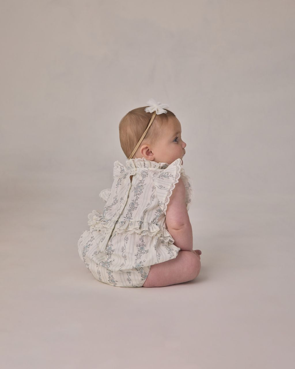 BABY BOW HEADBANDS || MIST