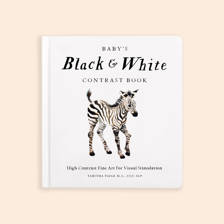 BLACK & WHITE CONTRAST BOOK FOR BABY