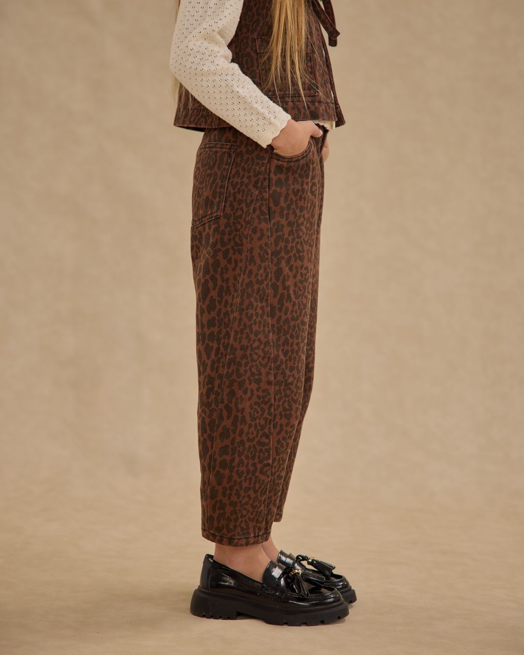 BARREL PANT || LEOPARD