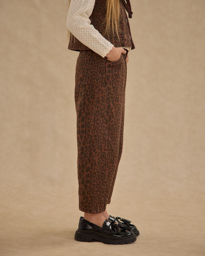 BARREL PANT || LEOPARD