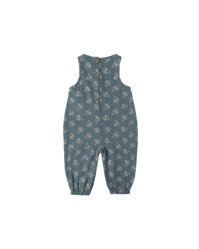 MAISIE OVERALL || BLUE FLORAL