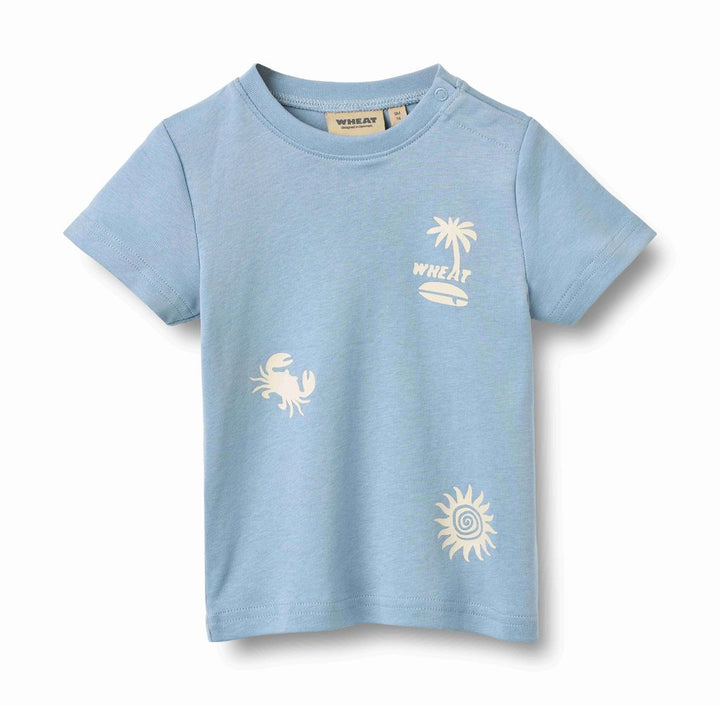 T-SHIRT + PANT SET || FADED DENIM