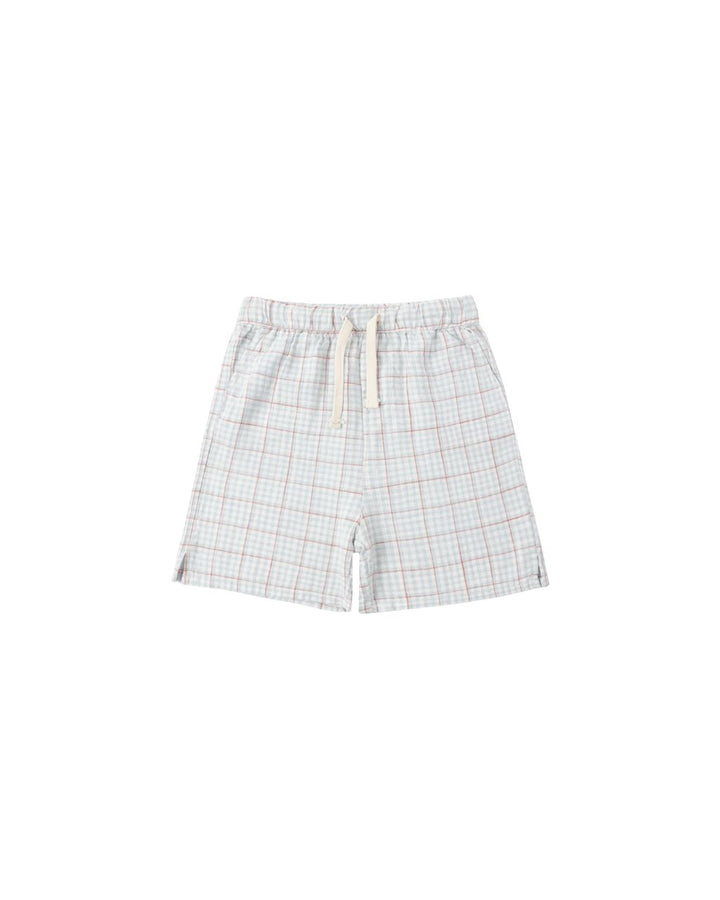 PERRY SHORT || LIGHT BLUE PLAID