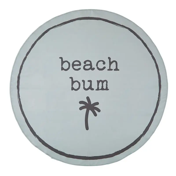 QUICK DRY ROUND TOWEL || BEACH BUM