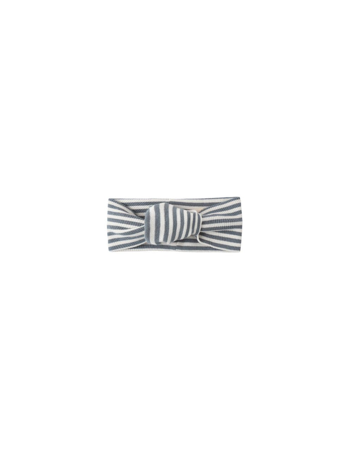 KNOTTED HEADBAND | OCEAN STRIPE