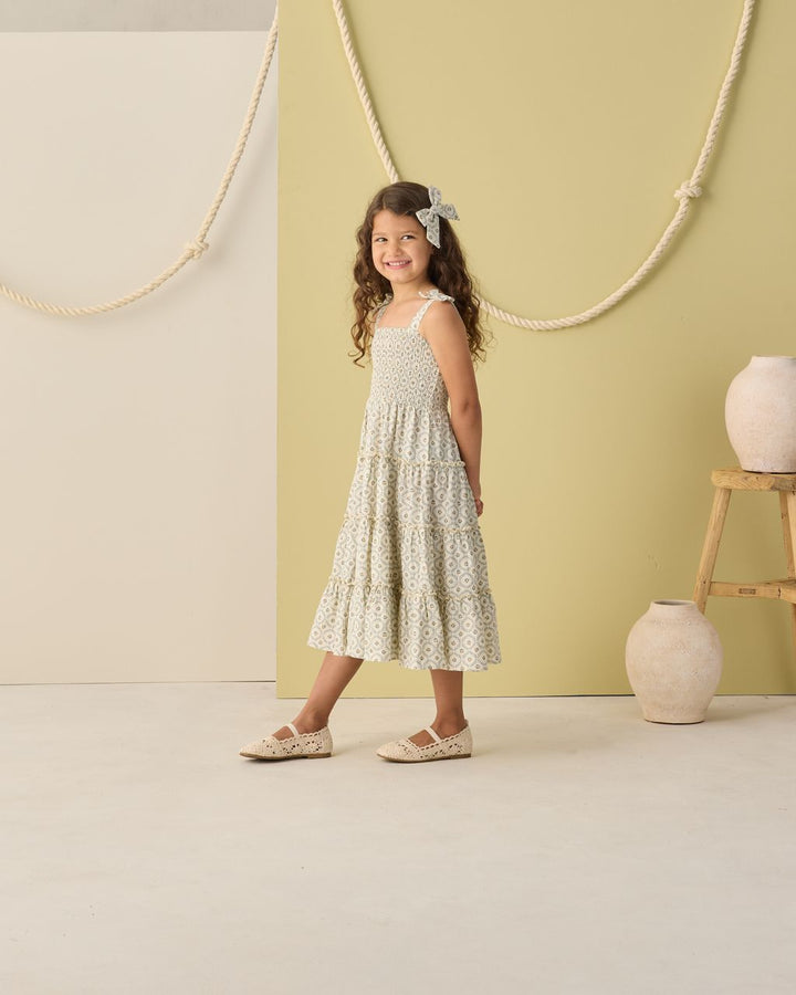 TAYLOR DRESS || GREEN FLEUR