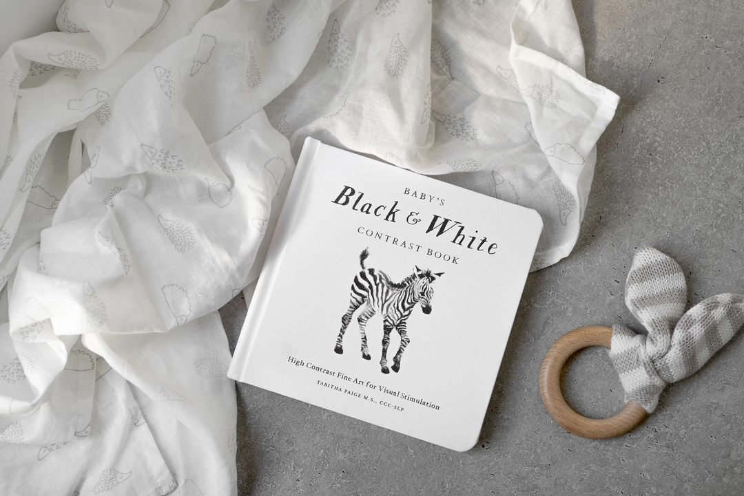 BLACK & WHITE CONTRAST BOOK FOR BABY