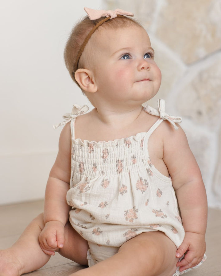 BETTY ROMPER || GARDEN ROSE