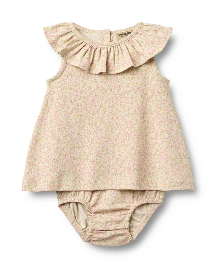 INGEBORG JERSEY DRESS || CORAL FLOWERS