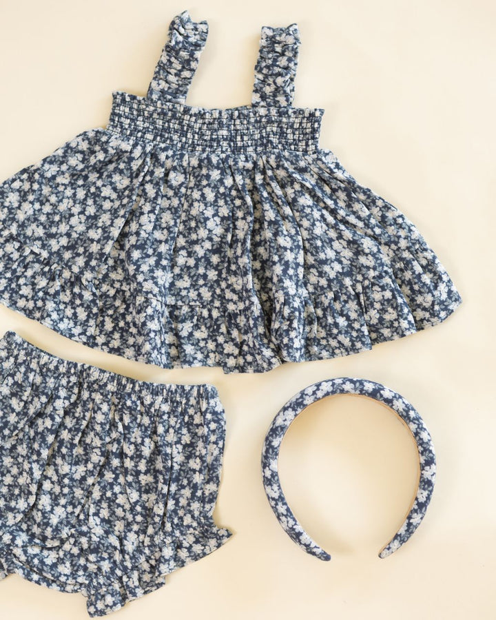 LALA SET || NAVY FLORAL