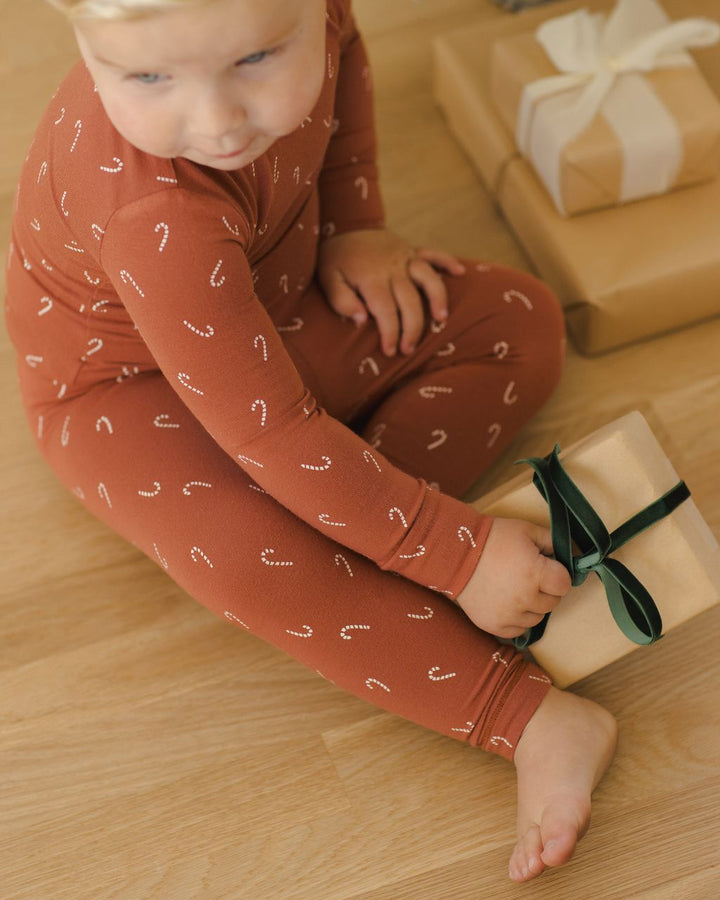 BAMBOO PAJAMA SET || CANDY CANES