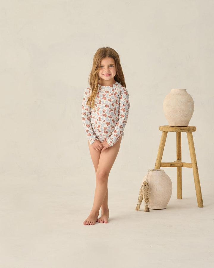 MARYN RASHGUARD SET || AMERICANA FLORAL