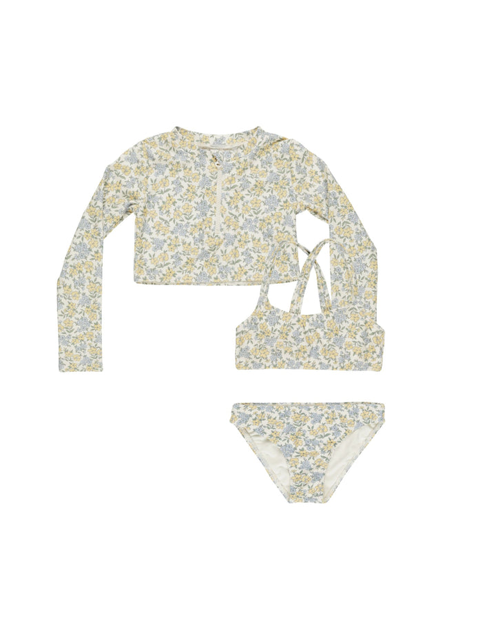 CROP RASHGUARD SET || BLOOM