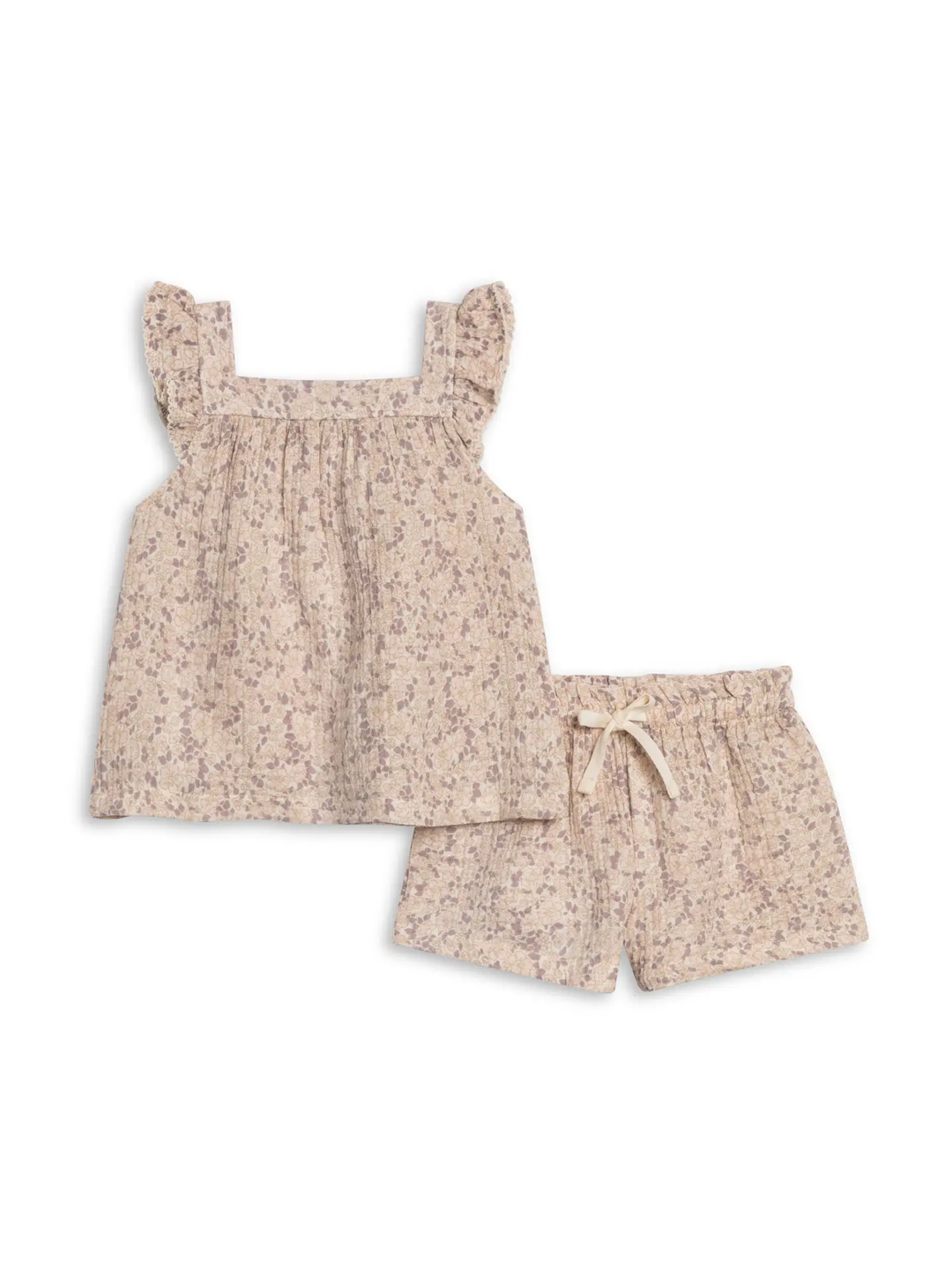 LOUISE TANK + SHORT SET || VIONNA FLORAL + SHELL + FOG