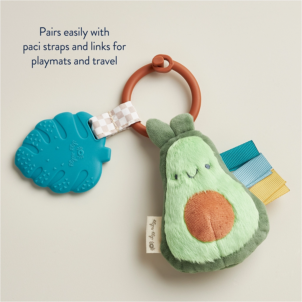 PLUSH + TEETHER || AVOCADO