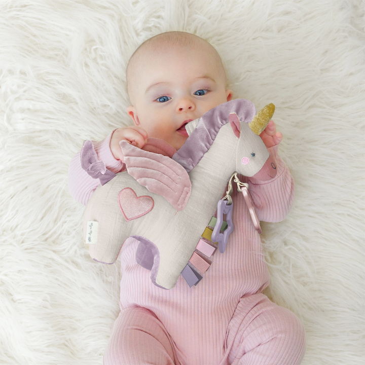 ACTIVITY PLUSH & TEETHER TOY || PEGASUS