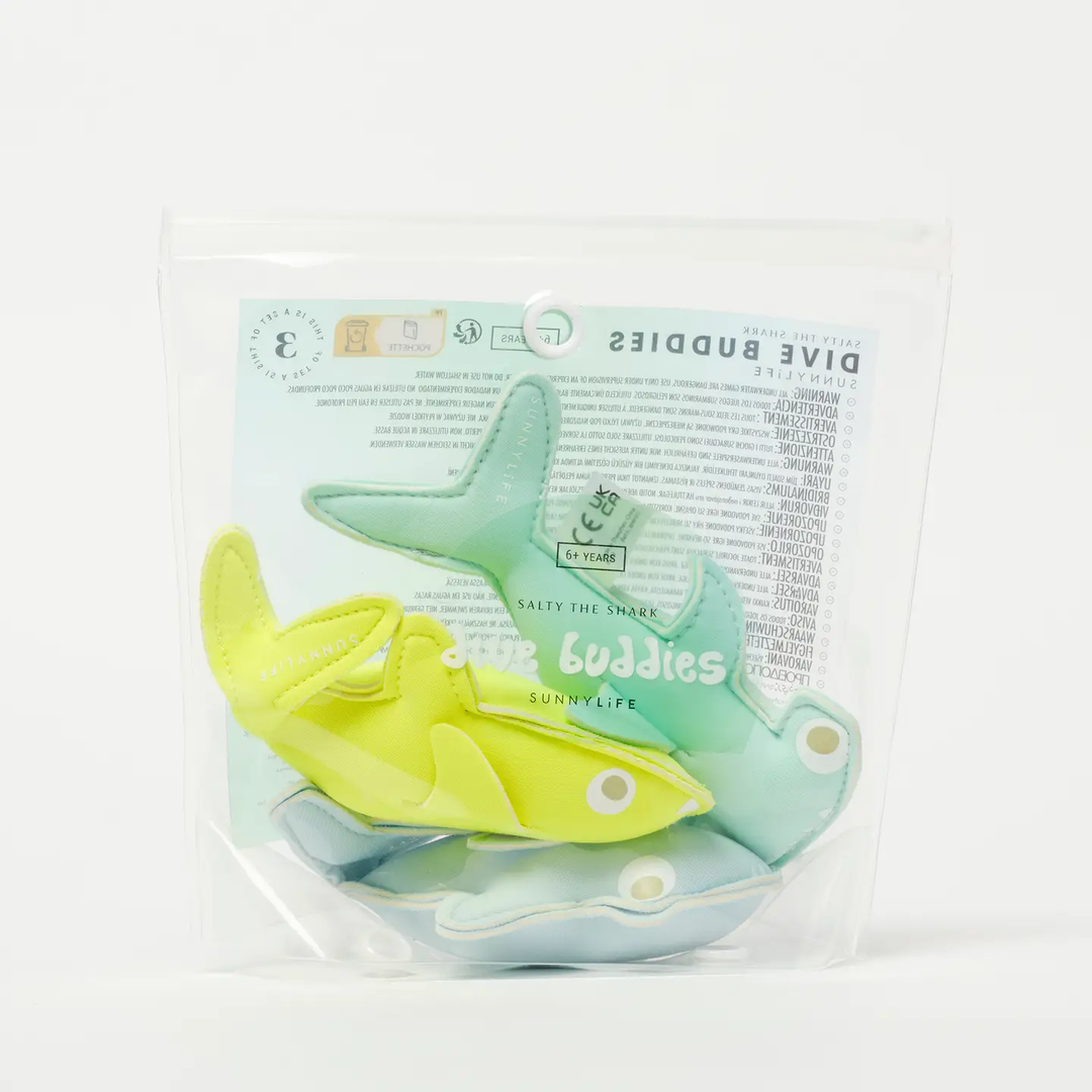 DIVE BUDDIES, SET OF 3 | SALTY THE SHARK