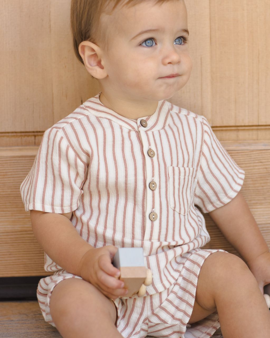 WOVEN SHORT || VINTAGE STRIPE