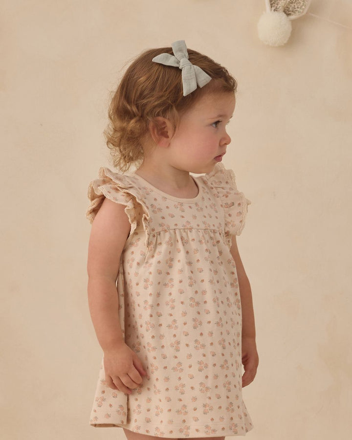 FLUTTER DRESS || STRAWBERRIES