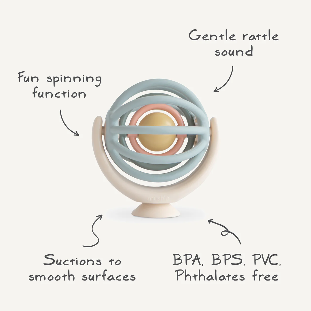 SUCTION SPINNER TOY BALL