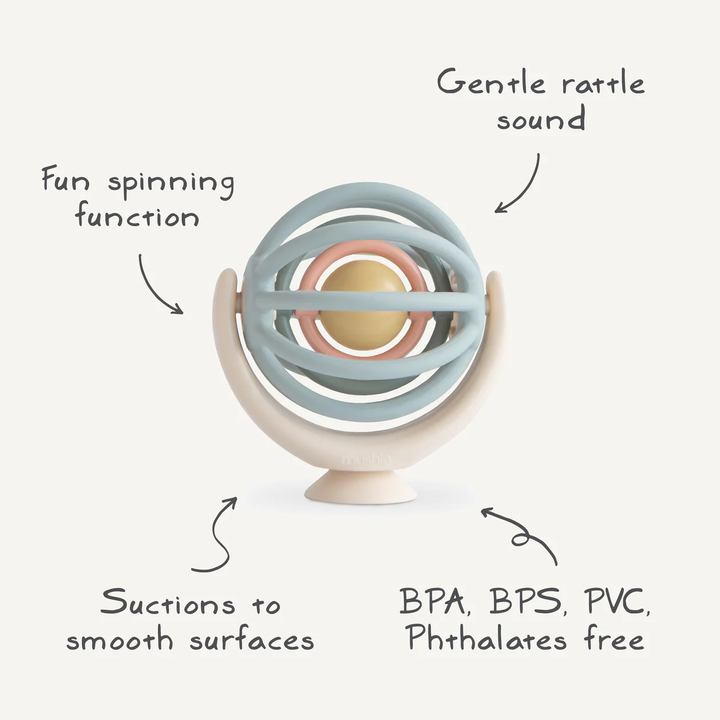 SUCTION SPINNER TOY BALL