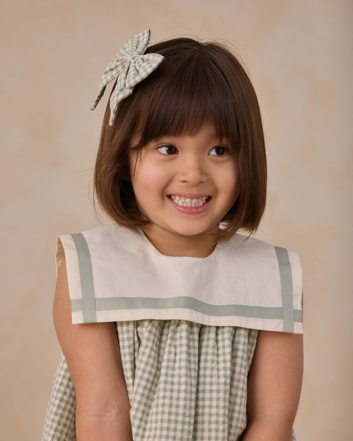 NORAH BOW || EUCALYPTUS CHECK