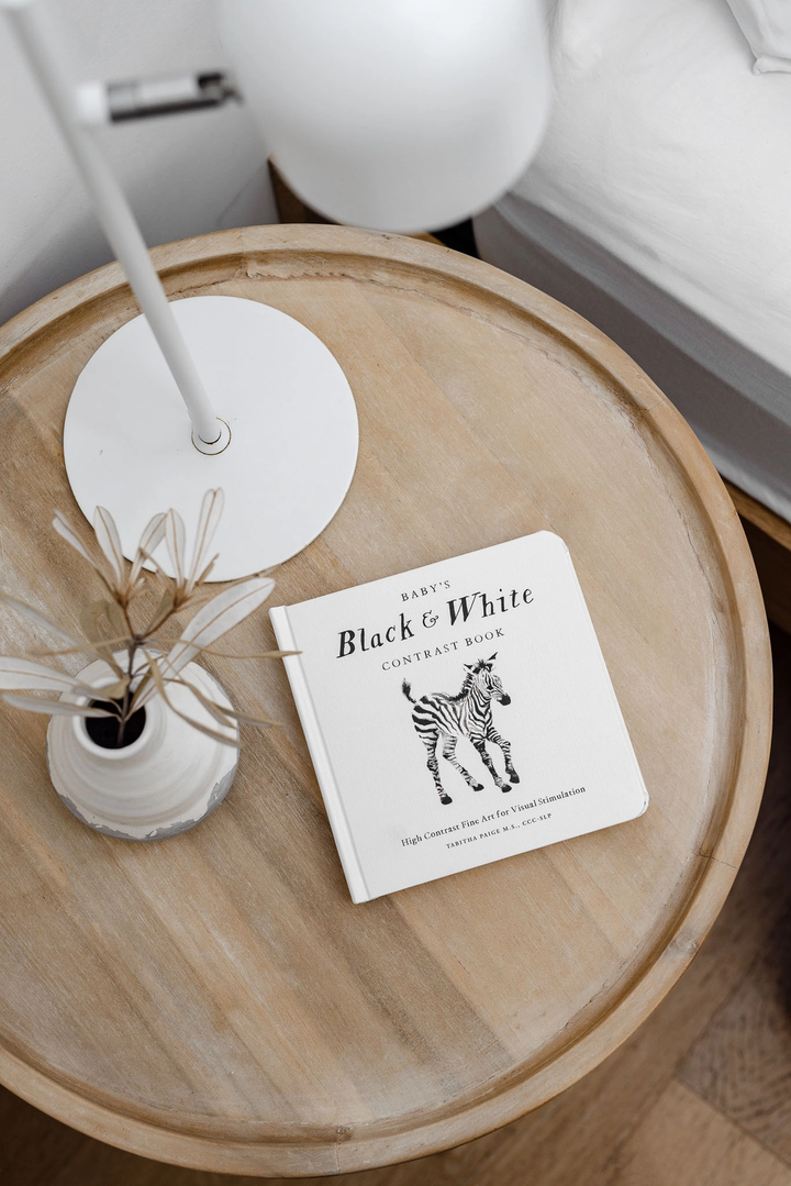 BLACK & WHITE CONTRAST BOOK FOR BABY