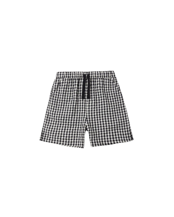 PERRY SHORT || BLACK CHECK