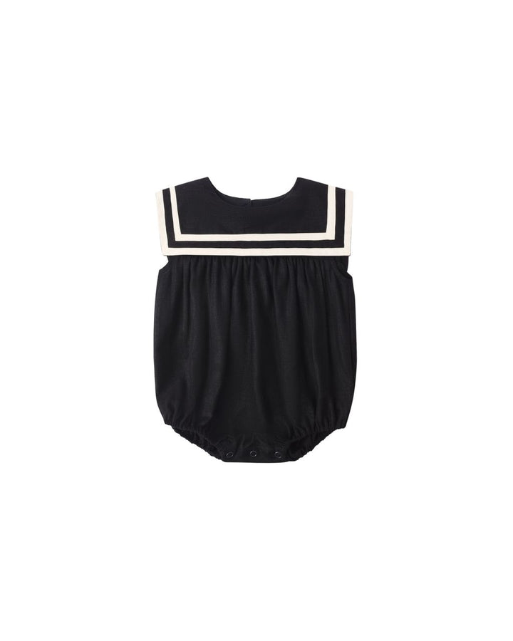 SAILOR ROMPER || BLACK