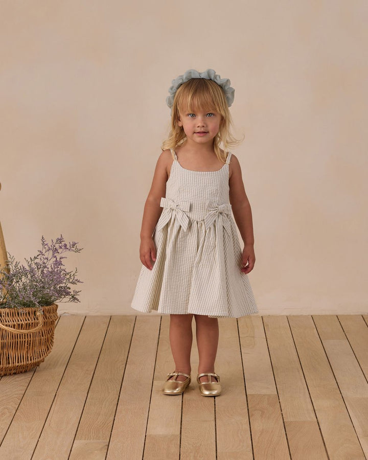 BETSY DRESS || SKY STRIPE