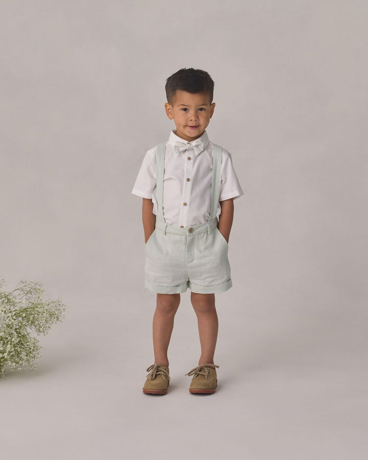 BOW TIE || FRENCH FLORAL STRIPE