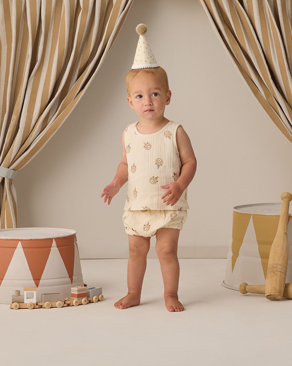 WOVEN TANK SET || PARTY BEARS