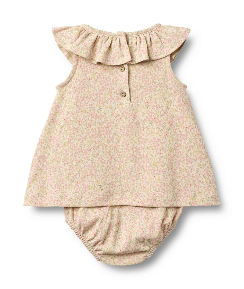 INGEBORG JERSEY DRESS || CORAL FLOWERS