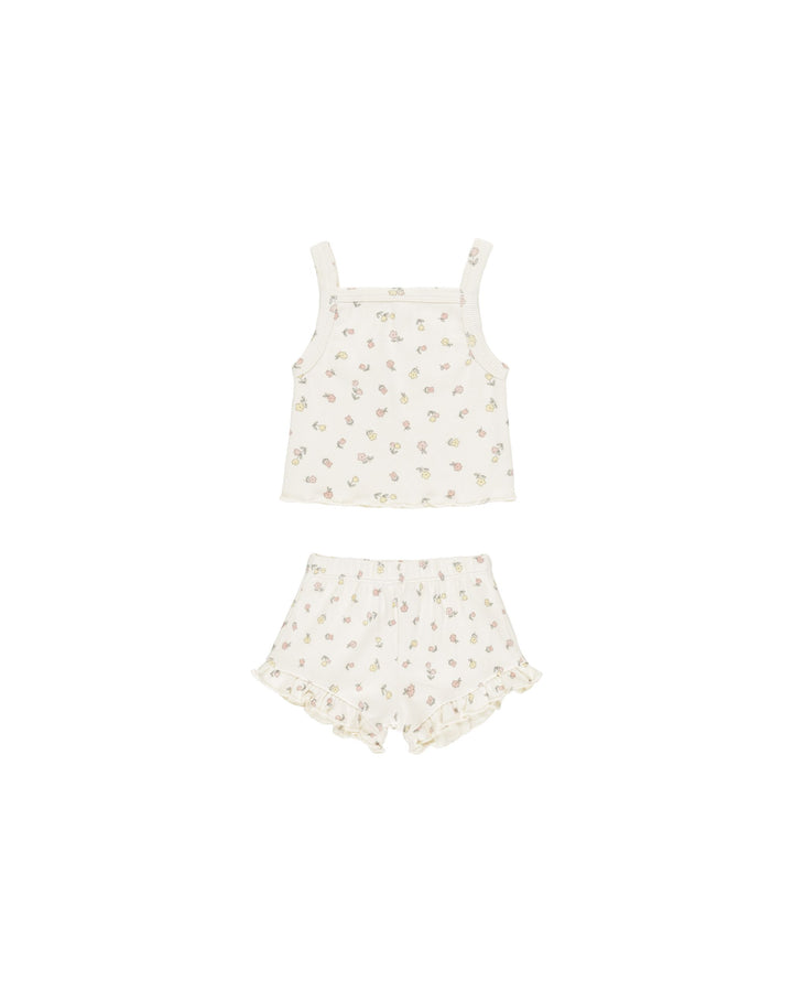 EVIE TANK + SHORTIE SET || FLEUR