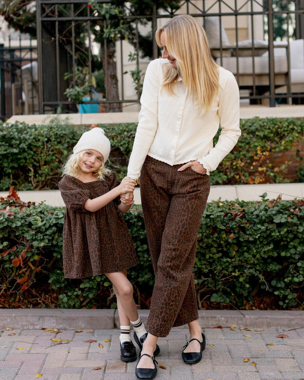 BARREL DENIM | LEOPARD