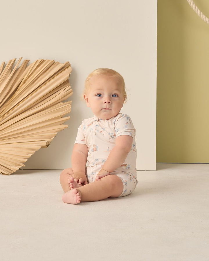 SHORTY ONE-PIECE || SURF TOWN