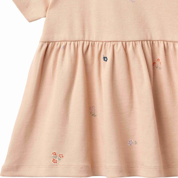ANNA JERSEY DRESS || ROSE FLOWERS
