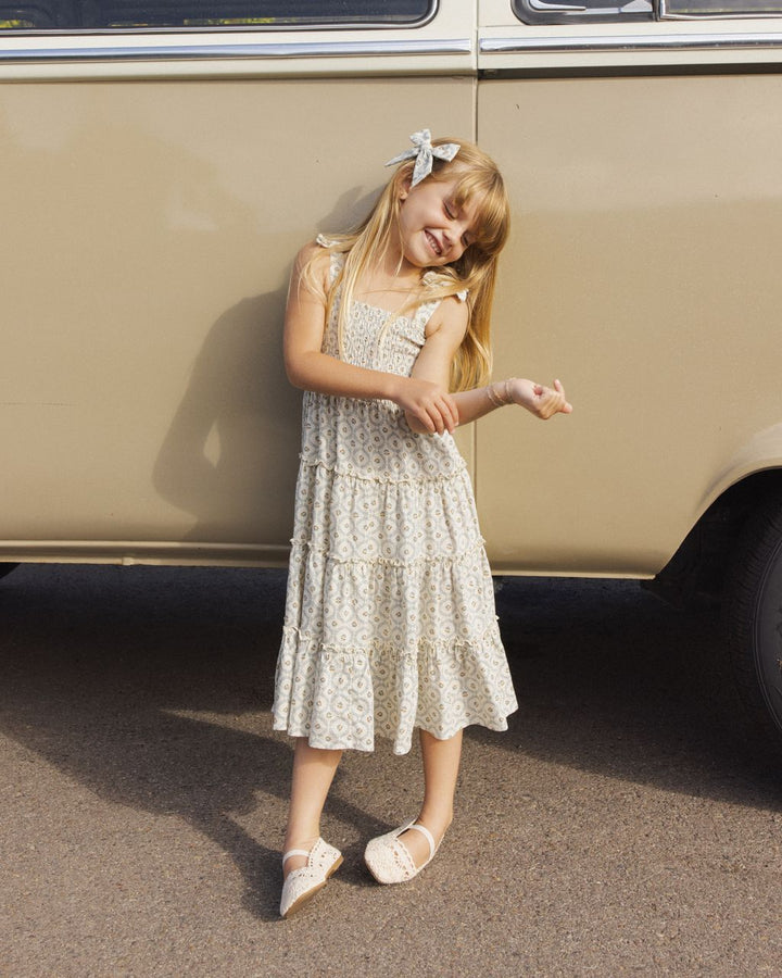 TAYLOR DRESS || GREEN FLEUR