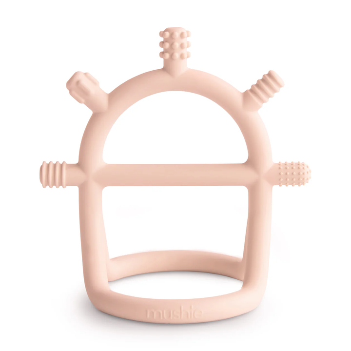 NO-DROP SENSORY TEETHER || BLUSH