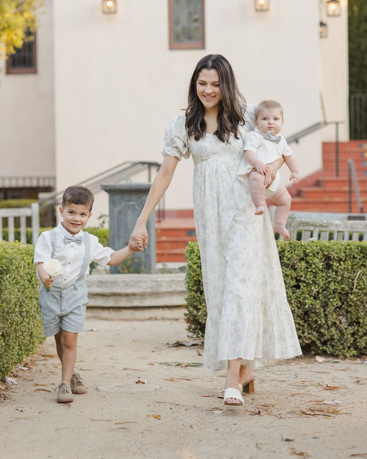 BOW TIE || HEATHERED MIST