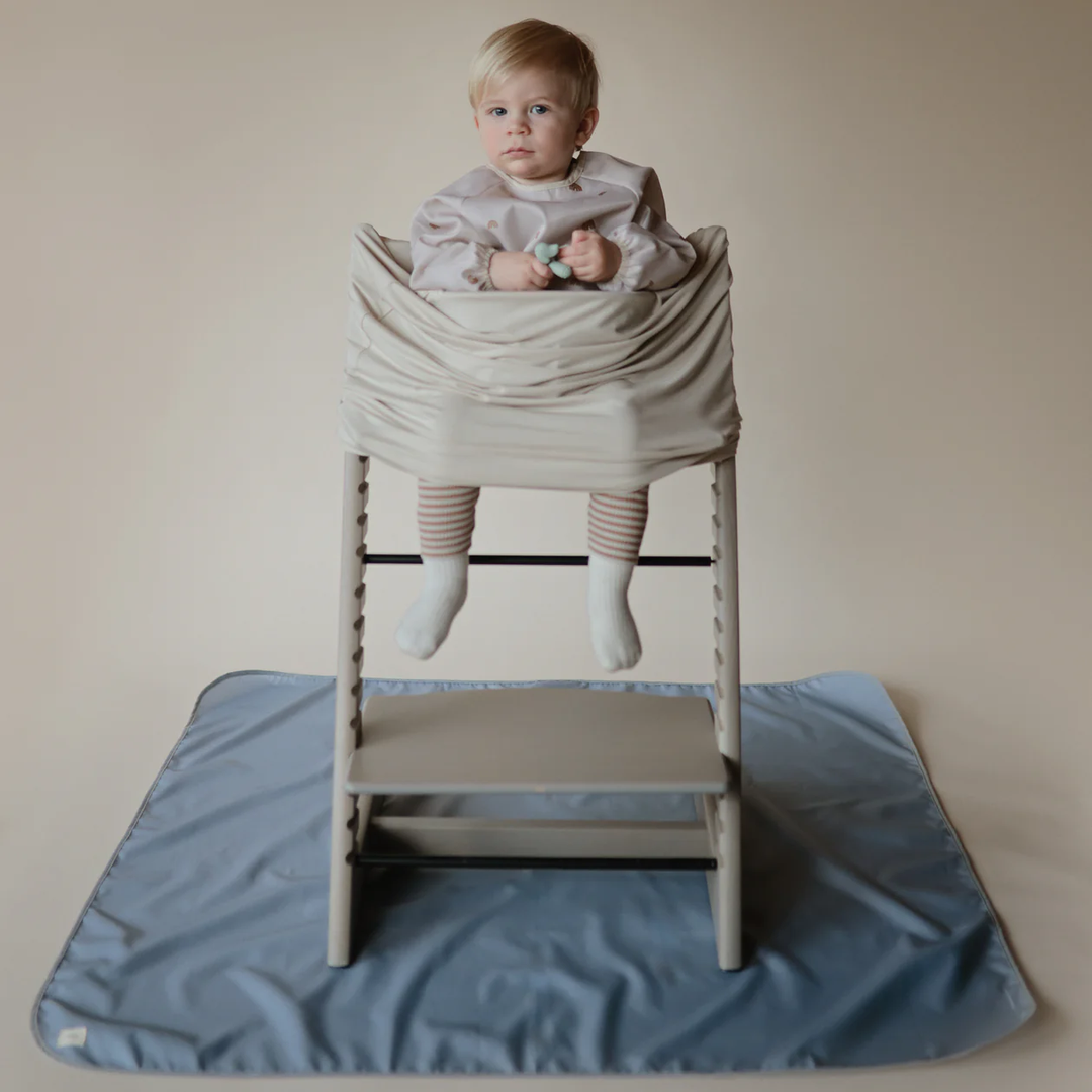 LONG SLEEVE BIB || CHERRIES